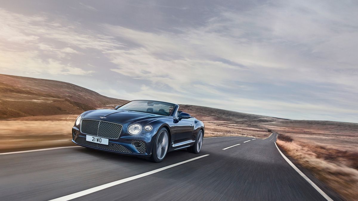 Bentley představuje Continental GT Speed také jako extrémně rychlý kabriolet